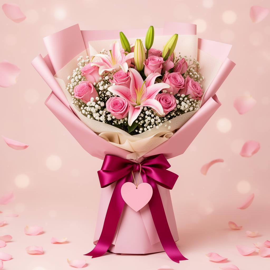 Buquê premium de rosas para o Dia das Mães